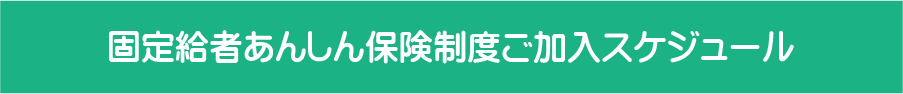 固定給者あんしん保険制度ご加入スケジュール